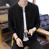 New Fashion Brand Sweater for Mens Cardigan Slim Fit Jumpers