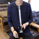 New Fashion Brand Sweater for Mens Cardigan Slim Fit Jumpers