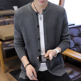 New Fashion Brand Sweater for Mens Cardigan Slim Fit Jumpers